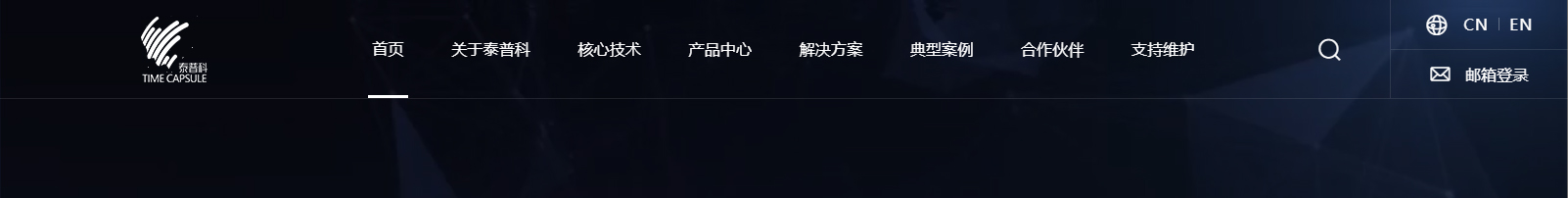 泰普科网站设计效果图 利来国国际网络网站案例
